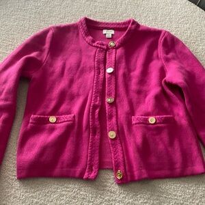 J Crew pink cardigan